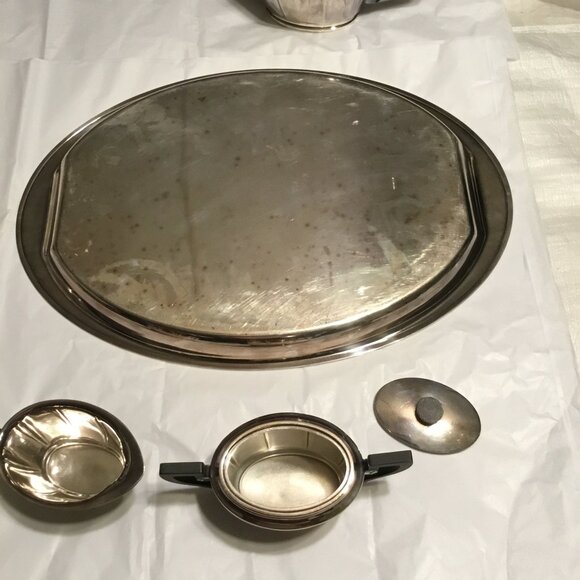 Vintage Gero 90 Netherlands tea set w/ tray - Picture 10 of 16